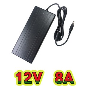 순흥전기 12V 8A 접지형 어댑터 SMPS DC12V8000mA 아답터 직류전원장치, 12V8A 접지형, 1개