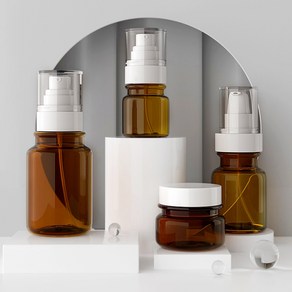 네크 고급형 PETG 갈색용기 스프레이 에센스 크림용기 40ml 80ml 120ml 60g, 스프레이 40ml, 1개