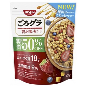 닛신 고로그라 호화 과실 당질 50% 오프, 300g, 1개