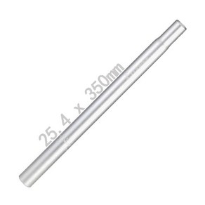 산악 자전거 시트포스트 알루미늄 시트 튜브 고정 기어 포스트 부, 9.A Silve 25.4x350, 1개