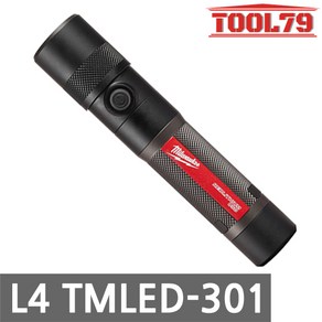 밀워키 L4 TMLED-301 LED 트위스트 메탈라이트 4V 3.0Ah 1100루멘 작업등, 1개