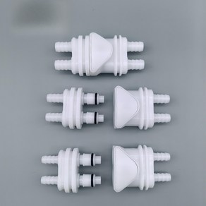 온수매트용 온수기 연결밸브 장치 커넥터 부속품, 1개, 1/4 암수쌍