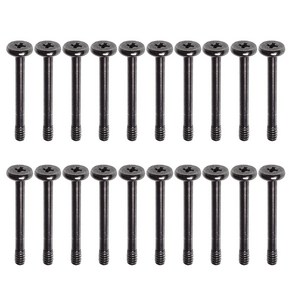 20pcs 6#-32x30mm DIY 컴퓨터 PC 케이스 비디오 카드 냉각기 라디에이터 워터 냉각 팬 길이의 플랫을위한 플랫