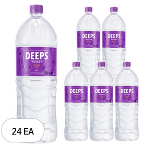 Deeps 먹는 해양심층수 골드, 2L, 24개