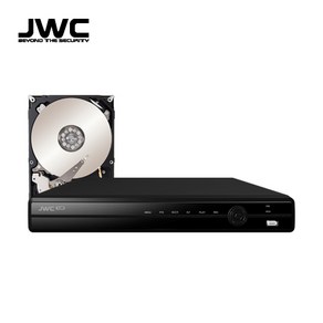 JWC CCTV JDO-4005D ALL-HD 4채널 녹화기 5MP(N) 2MP 하드포함, 4TB, 1개