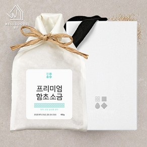 [웰굿]프리미엄 함초 소금 선물세트 400g, 없음, 1개