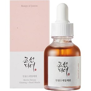 Beauty of Joseon [Beauty Joseon] Revive Seum : Ginseng + Snail Mucin [BOJ] 인삼스네일세럼 30ml, 1개