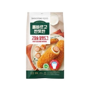 올바르고 반듯한 고칼슘 찰핫도그​ 400g 1개