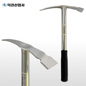 덕진산업사 일체형 (야전 약괭이) 농기구 약초 곡괭이, 1개