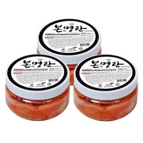 선호식품 선호 본 THE잘생긴명란(500g) X 3통 / 총1.5kg_면, 3개