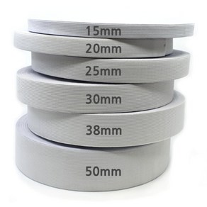 30마 허리밴드 코메즈고무밴드 고무줄 25mm, 화이트, 1개