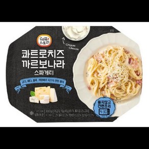 콰트로치즈까르보나라 스파게티 우양 300G/EA, 1개, 300g