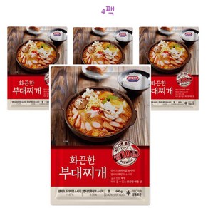 스테프 덴마트 화끈한 부대찌개, 4개, 600g