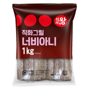 식자재왕 직화그릴 너비아니 1kg, 1개