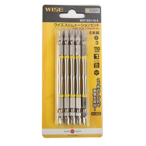 WISE 토션비트 WST-03110-5 NO.3 * 110mm (5개입), 1개