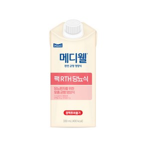 (메디웰) 뉴트리웰 RTH 당뇨식400 330ML