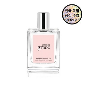 [필로소피] [공식수입원] 어메이징 그레이스 프레그런스 EDT 60ML, 1개