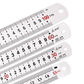 OON 강력 스틸 직자 15cm + 30cm + 60cm + 100cm 세트