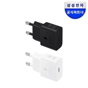 삼성 정품 PD3.0 25W C타입 초고속 갤럭시 저전력 충전기 Type-C (EP-T2510N) Z플립5 S23울트라 Z폴드5 S22, 25W 저전력 초고속 충전기 어답터_화이트, 1개