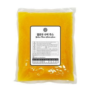 에코베라 옐로우 노란수박 주스 1kg (냉동)