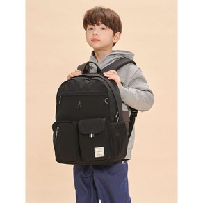 {100%정품 }빈폴 책가방 키즈 [BEANPOLE KIDS] 고학년 투포켓 블랙 (BI51D4U515)