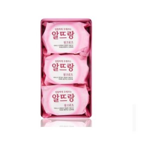 알뜨랑 비누 140g 3개 핑크, 420g, 1세트