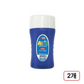 티티)아쿠아대용량물감(파랑/220ML) 2개입