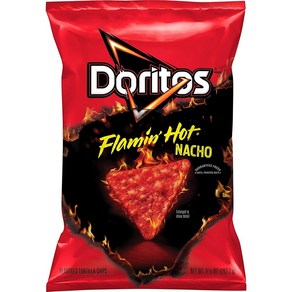 도리토스 플레밍 핫 나초 칩 262.2g Doritos Flamin' Hot Nacho Tortilla Chips 9.25oz