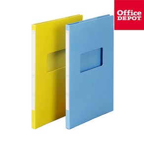 [100407]진행문서화일(2개입/A4/종이/청색/OfficeDEPOT), 단품, 2개입