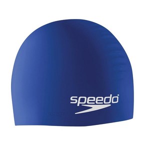 Speedo 남녀공용 실리콘 수영모자 수모 102957, Blue, 1개