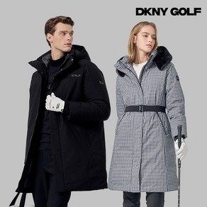 [DKNY GOLF] 인퀄팅 덕다운 롱패딩 자켓 남녀 택1