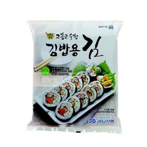 고흥수협 김밥김 국내산 김밥용김 100매입, 1개, 220g