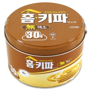 홈키파 모기향(무색소) 30P, 단품1개