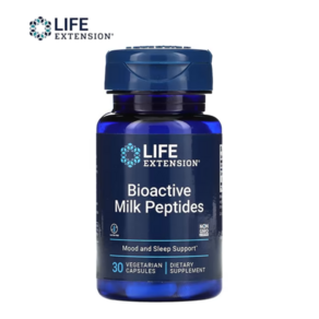 라이프 익스텐션 바이오액티브 밀크 펩타이드 30정 2개 Life Extension Bioactive Milk Peptides 30 Capsules, 1개