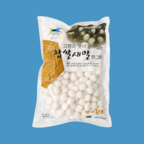 휴먼앤푸드 찹쌀새알, 1개, 1kg