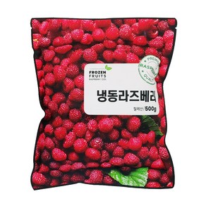 [이안] 냉동라즈베리 칠레산/ 드라이아이스포장, 4개, 500g