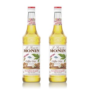 모닌 시럽 토피넛, 700ml, 2개