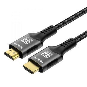 호환용 HDMI 케이블 TV 노트북 컴퓨터 모니터 연결선 울트라 고속 비디오 오디오 ., 2m, 6) HDMI 2.1 8K 60Hz - 2m