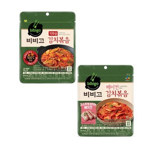 비비고 냉장 김치볶음80g 5개+베이컨 김치볶음 70g 5개, 1개