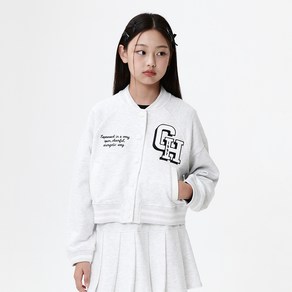 [더데이걸] 걸리쉬 크롭 야구점퍼 셋업 TGMS24801_GSA