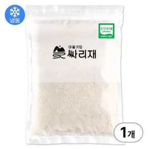 싸리재 유기농 습식 쌀가루 [ 현미 멥쌀가루 1kg ] 떡만들기 베이킹 비건요리, 1개