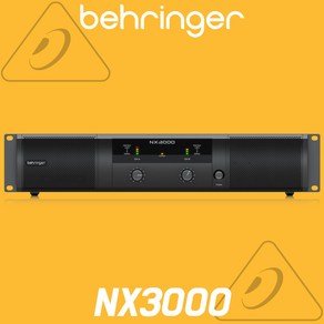 [정품] 베링거 NX3000 파워앰프 2채널 1800W 초경량 스테레오 디지털 앰프 음향기기