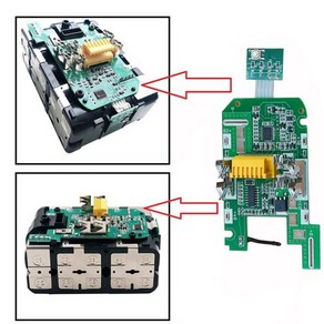 마키타 리튬 이온 배터리 PCB 회로 기판 충전 보호 18V 배터리 BL1815 BL1830 BL1860 PCB 보드 보호대 액세서리, 1개