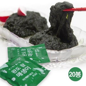 국내산 완도 건조 매생이 급속냉동 100g 개별포장, 건조매생이 100gx20봉, 20개