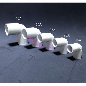 리듀셔 레듀샤 밸브 소켓 단소켓(커플링) 90도엘보 45도엘보우 티분지 T 앤드캡 16A 20A 25A 40A 50A 이경소켓 국산 PVC 파이프 배관 1개