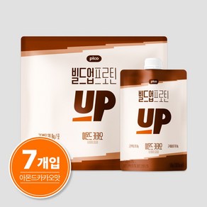 플코업 프로틴 아몬드카카오맛 단백질 파우치, 7개, 50g