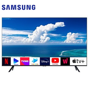 삼성 50인치 LED Cystal UHD 4K 스마트TV 스탠드 설치, 방문설치, 스탠드형, TU7000(20년형)