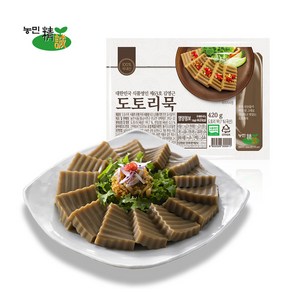 김영근 명인의 100% 국산 도토리묵 420g, 1개