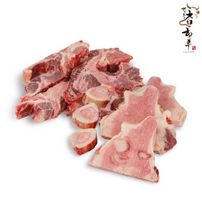 [전통참한우] 사골2kg+잡뼈2kg 총 4kg (몸보신/곰탕용), 1개