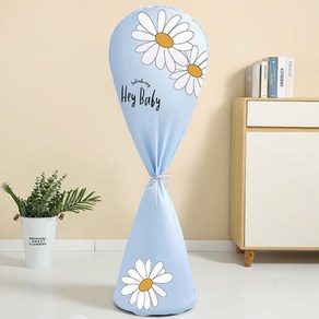 스탠드 선풍기 커버 써큘레이터 먼지차단 선풍기망 보관 방수 덮개, 부분커버, 블루